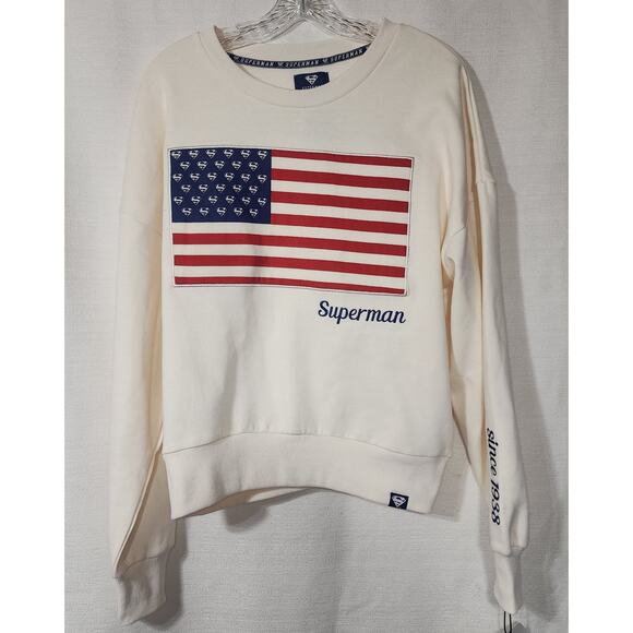 DC Comics Superman Flag Sweater - Picture 3 of 9